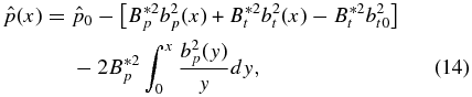 Equation (14)