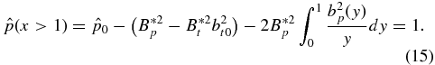 Equation (15)