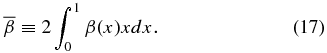 Equation (17)