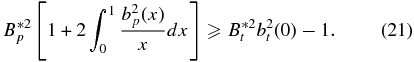Equation (21)