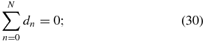 Equation (30)