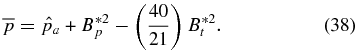 Equation (38)