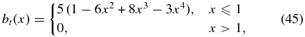 Equation (45)