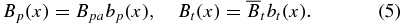 Equation (5)