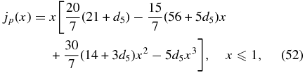 Equation (52)