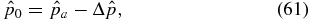 Equation (61)
