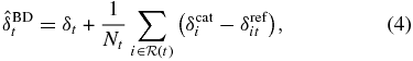 Equation (4)