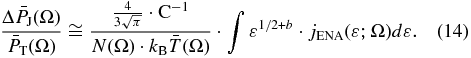 Equation (14)