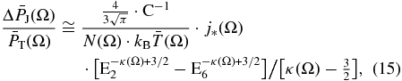 Equation (15)