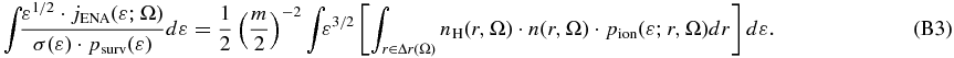 Equation (B3)