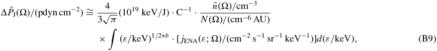 Equation (B9)
