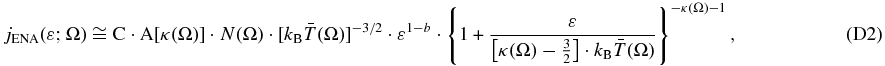 Equation (D2)