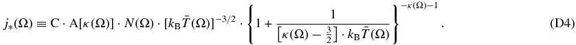 Equation (D4)