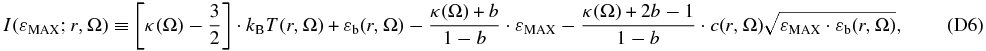 Equation (D6)