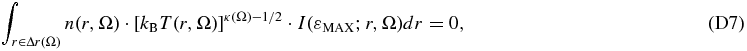 Equation (D7)