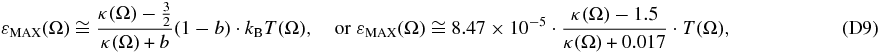 Equation (D9)