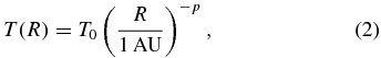 Equation (2)