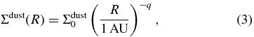 Equation (3)