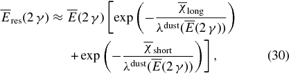 Equation (30)
