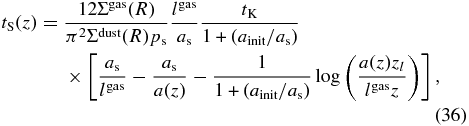 Equation (36)