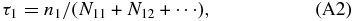 Equation (A2)