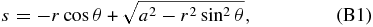 Equation (B1)
