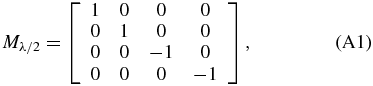 Equation (A1)