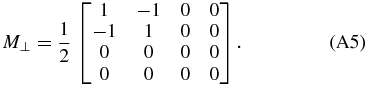 Equation (A5)