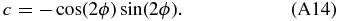 Equation (A14)