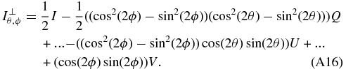 Equation (A16)