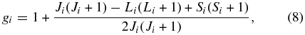Equation (8)