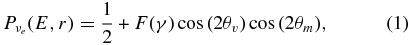 Equation (1)