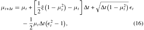 Equation (16)