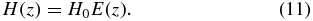 Equation (11)