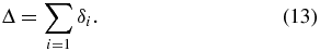 Equation (13)