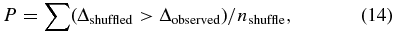 Equation (14)