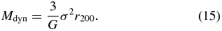 Equation (15)