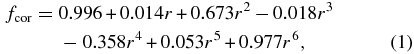 Equation (1)