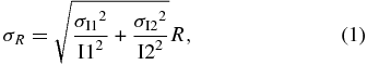 Equation (1)