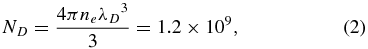 Equation (2)