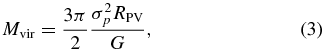 Equation (3)