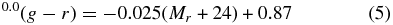 Equation (5)