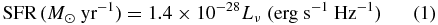 Equation (1)