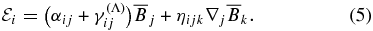 Equation (5)