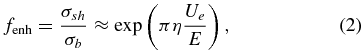 Equation (2)