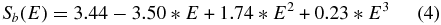 Equation (4)