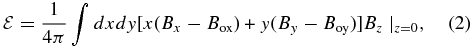 Equation (2)