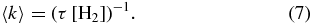 Equation (7)