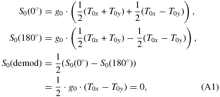 Equation (A1)