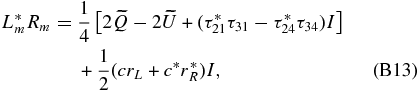 Equation (B13)